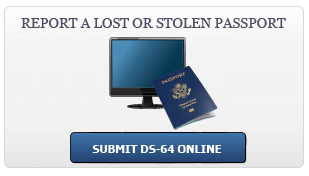 Report a Passport Lost or Stolen, Submit DS-64 Online
